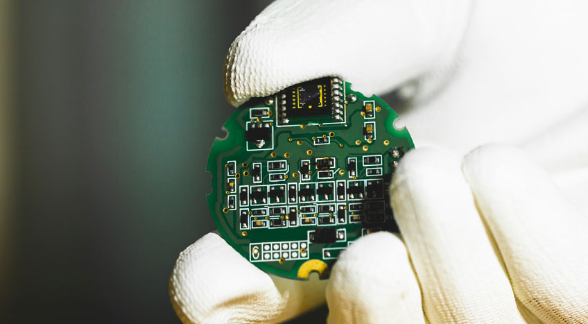 Leiterplatten mit SMD-/THT-Bestückung